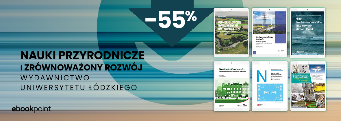 Grafika promocji - Nauki przyrodnicze i zrównoważony rozwój / -55%